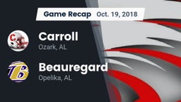 Recap: Carroll   vs. Beauregard  2018