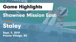 Shawnee Mission East  vs Staley  Game Highlights - Sept. 9, 2019