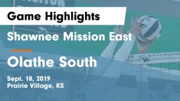 Shawnee Mission East  vs Olathe South  Game Highlights - Sept. 18, 2019