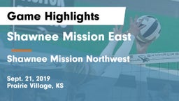 Shawnee Mission East  vs Shawnee Mission Northwest  Game Highlights - Sept. 21, 2019