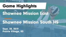 Shawnee Mission East  vs Shawnee Mission South HS Game Highlights - Sept. 28, 2019