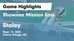 Shawnee Mission East  vs Staley  Game Highlights - Sept. 14, 2020