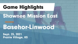 Shawnee Mission East  vs Basehor-Linwood  Game Highlights - Sept. 25, 2021
