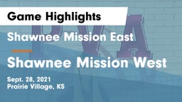 Shawnee Mission East  vs Shawnee Mission West Game Highlights - Sept. 28, 2021