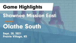 Shawnee Mission East  vs Olathe South  Game Highlights - Sept. 28, 2021