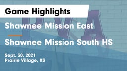 Shawnee Mission East  vs Shawnee Mission South HS Game Highlights - Sept. 30, 2021