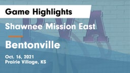 Shawnee Mission East  vs Bentonville  Game Highlights - Oct. 16, 2021