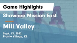 Shawnee Mission East  vs MIll Valley  Game Highlights - Sept. 13, 2022