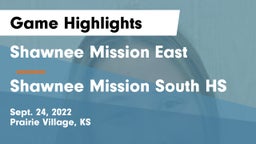 Shawnee Mission East  vs Shawnee Mission South HS Game Highlights - Sept. 24, 2022