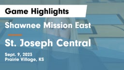 Shawnee Mission East  vs St. Joseph Central Game Highlights - Sept. 9, 2023