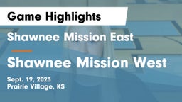 Shawnee Mission East  vs Shawnee Mission West Game Highlights - Sept. 19, 2023