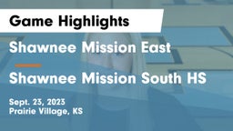 Shawnee Mission East  vs Shawnee Mission South HS Game Highlights - Sept. 23, 2023