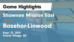 Shawnee Mission East  vs Basehor-Linwood  Game Highlights - Sept. 23, 2023