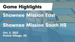 Shawnee Mission East  vs Shawnee Mission South HS Game Highlights - Oct. 5, 2023