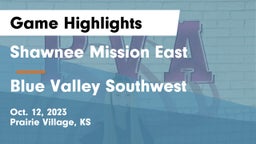 Shawnee Mission East  vs Blue Valley Southwest  Game Highlights - Oct. 12, 2023