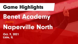 Benet Academy  vs Naperville North Game Highlights - Oct. 9, 2021