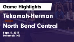 Tekamah-Herman  vs North Bend Central  Game Highlights - Sept. 5, 2019