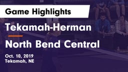 Tekamah-Herman  vs North Bend Central  Game Highlights - Oct. 10, 2019