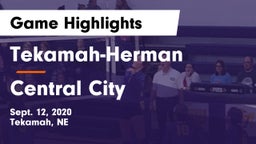 Tekamah-Herman  vs Central City  Game Highlights - Sept. 12, 2020
