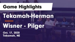 Tekamah-Herman  vs Wisner - Pilger  Game Highlights - Oct. 17, 2020