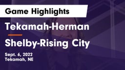 Tekamah-Herman  vs Shelby-Rising City  Game Highlights - Sept. 6, 2022