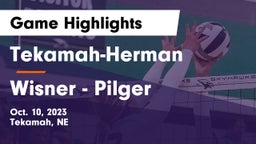 Tekamah-Herman  vs Wisner - Pilger  Game Highlights - Oct. 10, 2023