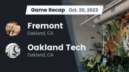 Recap: Fremont  vs. Oakland Tech  2023
