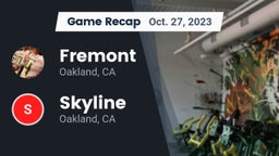 Recap: Fremont  vs. Skyline  2023