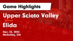 Upper Scioto Valley  vs Elida  Game Highlights - Dec. 23, 2023