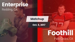 Matchup: Enterprise High vs. Foothill  2017