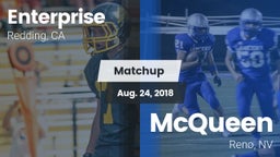 Matchup: Enterprise High vs. McQueen  2018