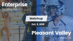 Matchup: Enterprise High vs. Pleasant Valley  2018