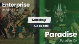 Matchup: Enterprise High vs. Paradise  2018