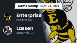 Recap: Enterprise  vs. Lassen  2021