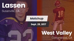 Matchup: Lassen  vs. West Valley  2017