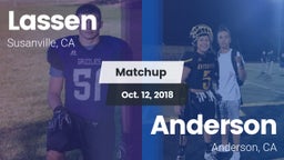Matchup: Lassen  vs. Anderson  2018