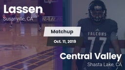 Matchup: Lassen  vs. Central Valley  2019