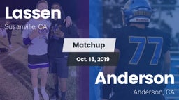 Matchup: Lassen  vs. Anderson  2019