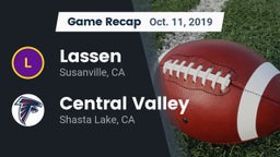 Recap: Lassen  vs. Central Valley  2019