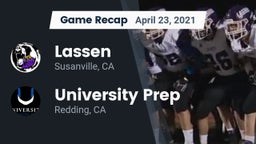 Recap: Lassen  vs. University Prep  2021