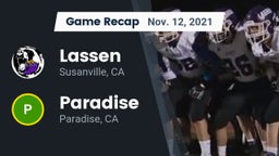 Recap: Lassen  vs. Paradise  2021
