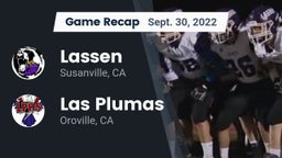 Recap: Lassen  vs. Las Plumas  2022