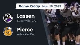 Recap: Lassen  vs. Pierce  2023