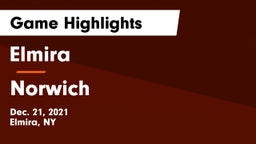 Elmira  vs Norwich  Game Highlights - Dec. 21, 2021