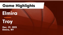 Elmira  vs Troy  Game Highlights - Dec. 29, 2023