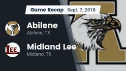 Recap: Abilene  vs. Midland Lee  2018