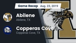 Recap: Abilene  vs. Copperas Cove  2019