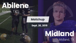 Matchup: Abilene  vs. Midland  2019