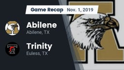 Recap: Abilene  vs. Trinity  2019
