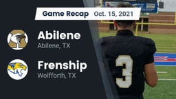 Recap: Abilene  vs. Frenship  2021